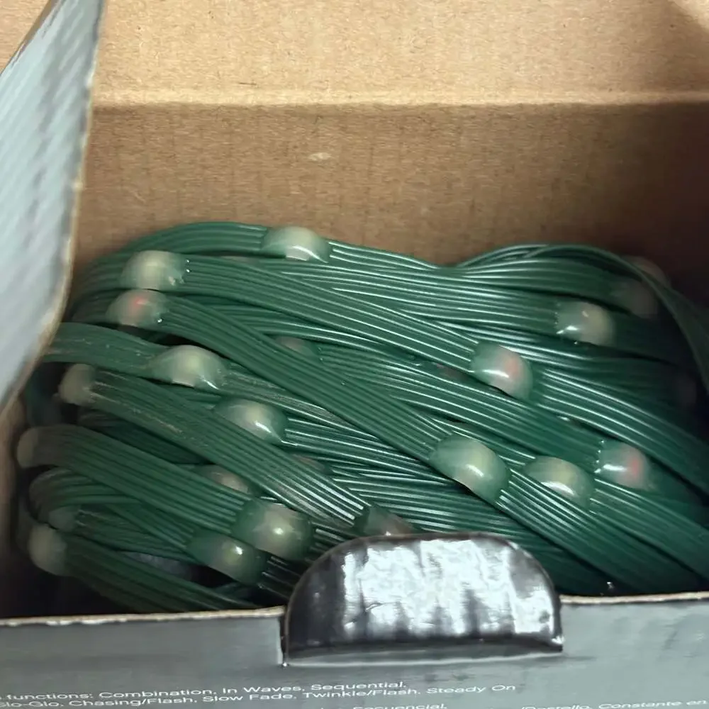 Celebrations Platinum 200 Count LED T5 Multicolored String Lights 33 ft.